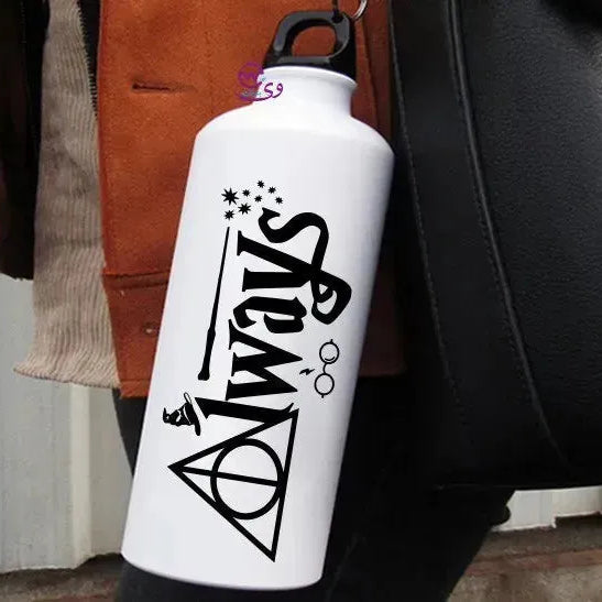 Water Bottle flask -Aluminum -Harry Potter - WE PRINT