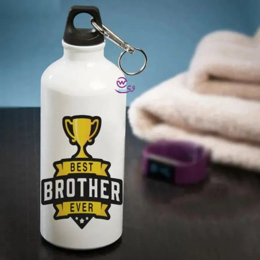 Water Bottle flask -Aluminum - Mom Designs - WE PRINT