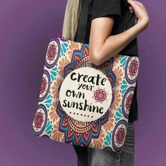 Waterproof Tote Bag - Motivation - WE PRINT