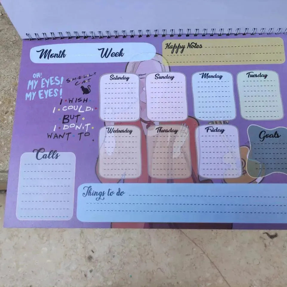 Weekly Planner - Friends Series - WE PRINT