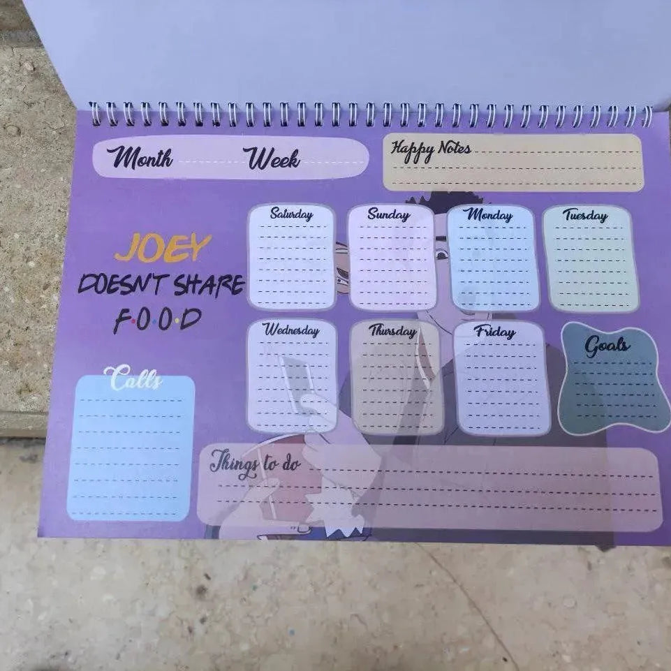 Weekly Planner - Friends Series - WE PRINT