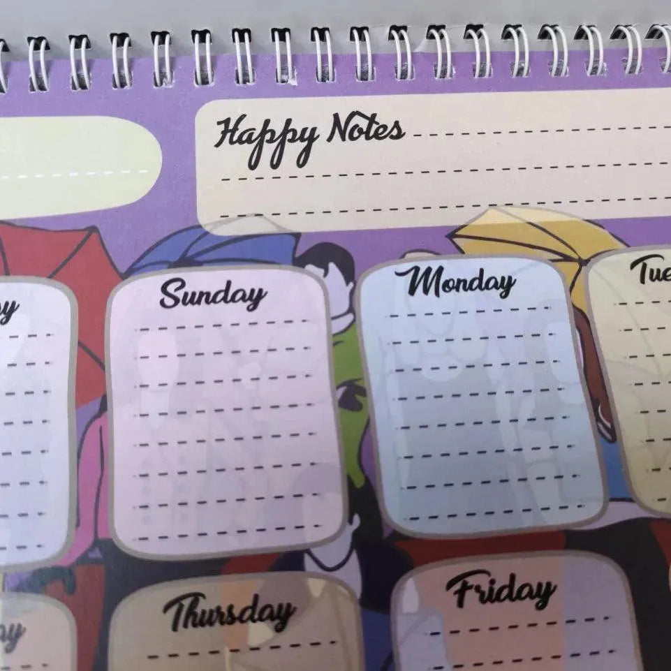 Weekly Planner - Friends Series - WE PRINT