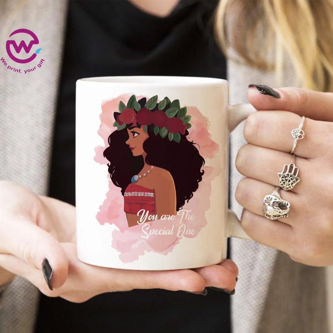 White Mug- Moana - WE PRINT