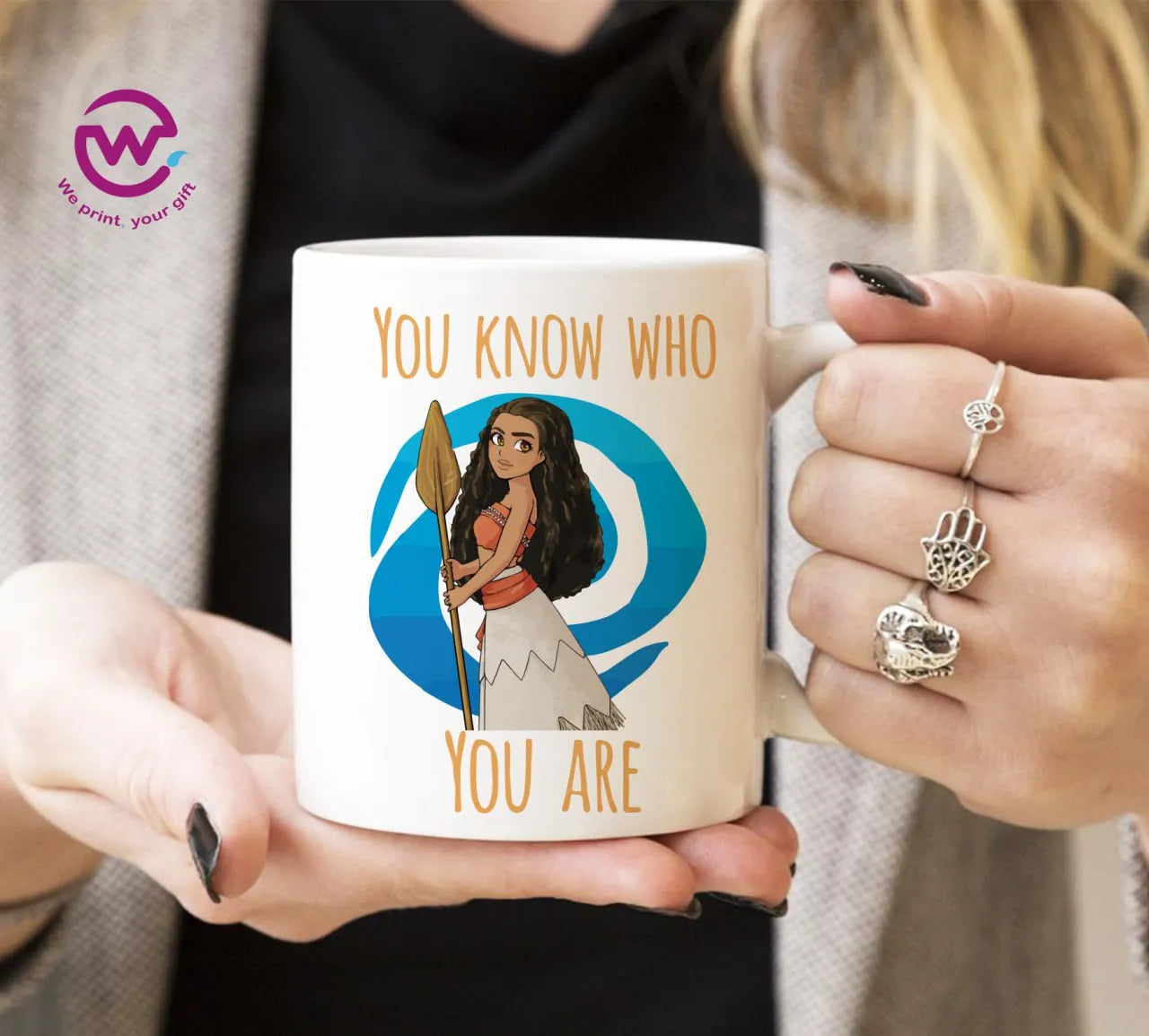 White Mug- Moana - WE PRINT