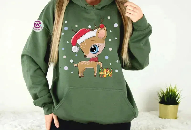 Winter hoodie-Christmas - WE PRINT