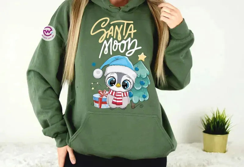 Winter hoodie-Christmas - WE PRINT