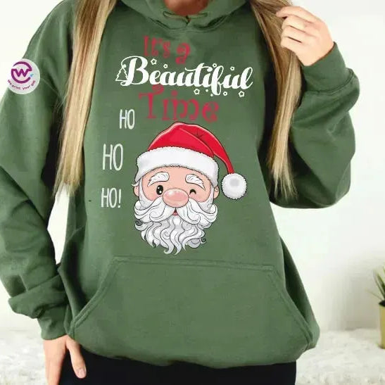 Winter hoodie-Christmas - WE PRINT