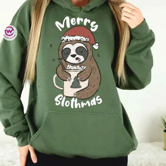 Winter hoodie-Christmas - WE PRINT