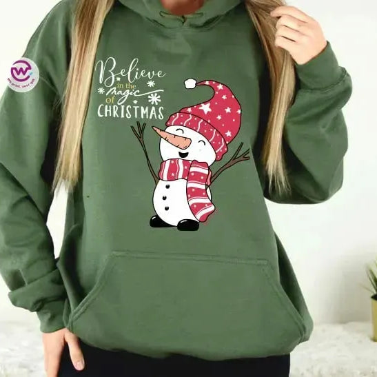 Winter hoodie-Christmas - WE PRINT