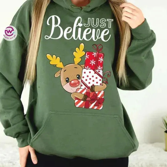 Winter hoodie-Christmas - WE PRINT