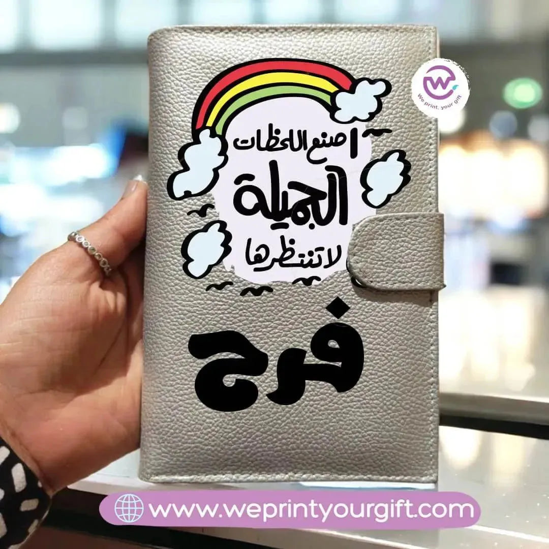 Women leather wallet -Motivational designs - WE PRINT