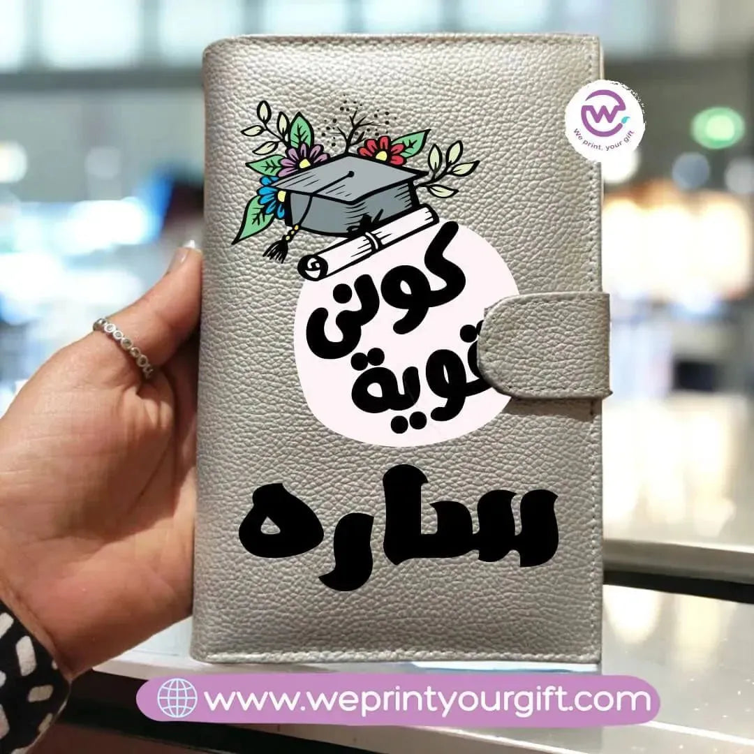 Women leather wallet -Motivational designs - WE PRINT