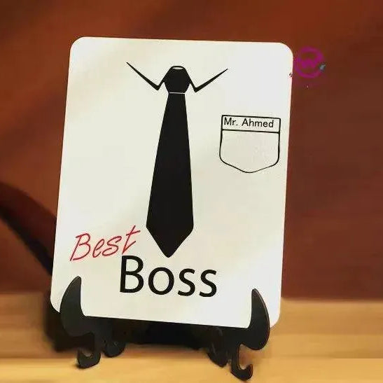 Wooden Desk photo Frame - Jobs - WE PRINT