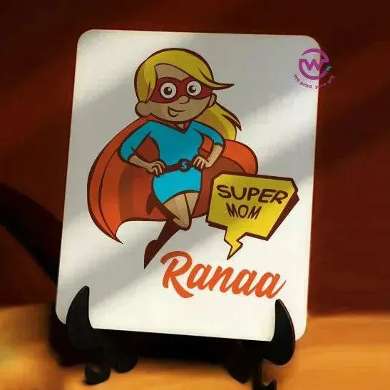 Wooden Desk photo Frame -Mother's Day - WE PRINT