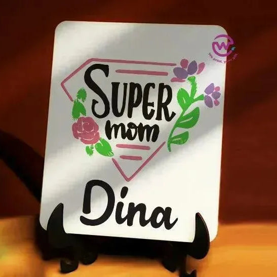 Wooden Desk photo Frame -Mother's Day - WE PRINT