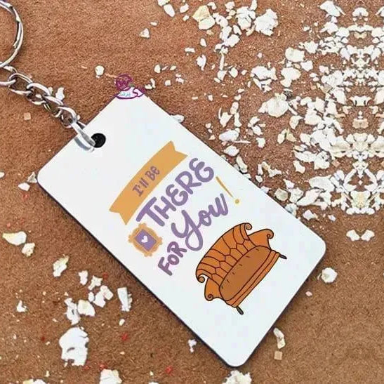 Wooden Keychain - Friends - WE PRINT