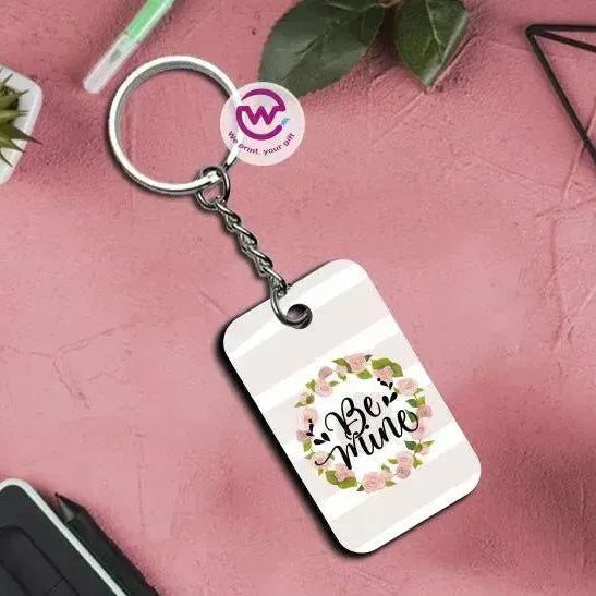 Wooden Keychain - Valentine's Day - WE PRINT