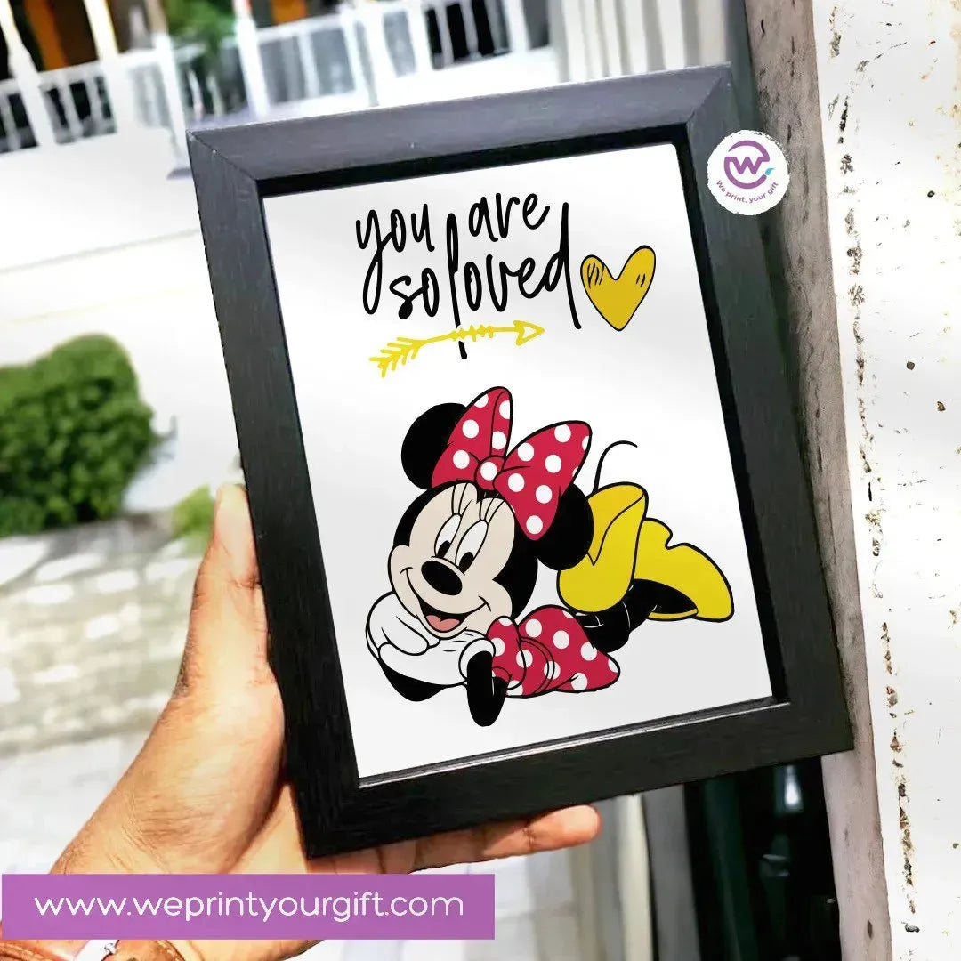 Wooden Photo Frame-Disney - WE PRINT