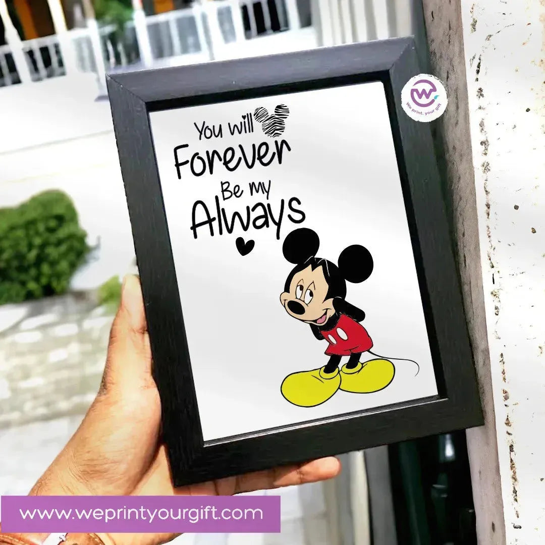 Wooden Photo Frame-Disney - WE PRINT