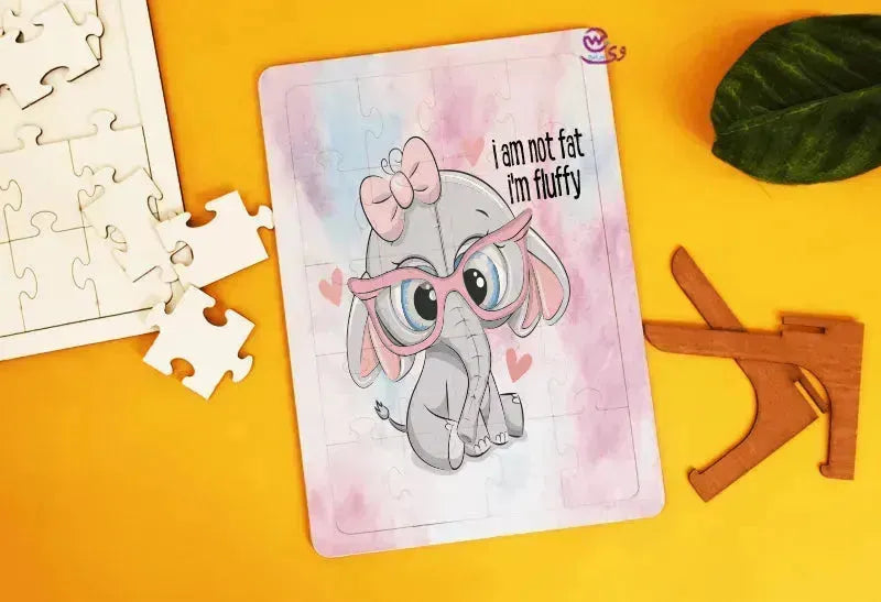 Wooden Puzzle-B - WE PRINT