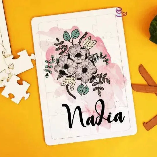 Wooden Puzzle -Names-B - WE PRINT