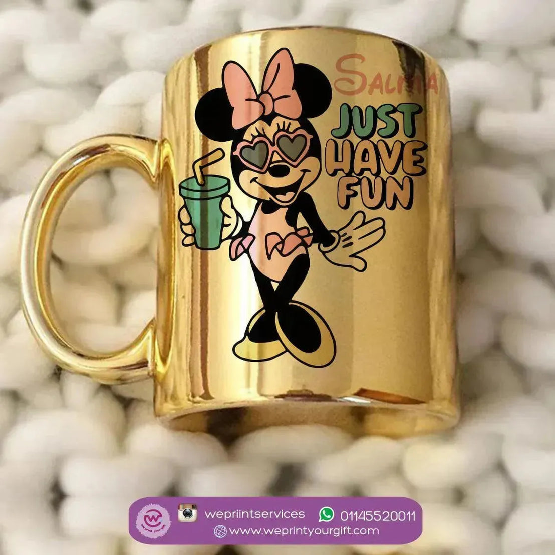 Mirror Ceramic - Minnie Mouse - WE PRINT
